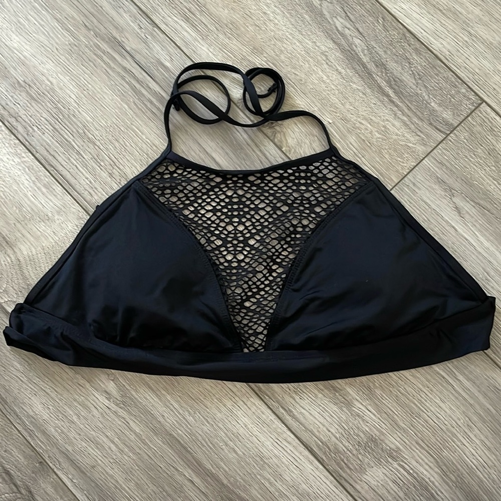 Black Swim Top